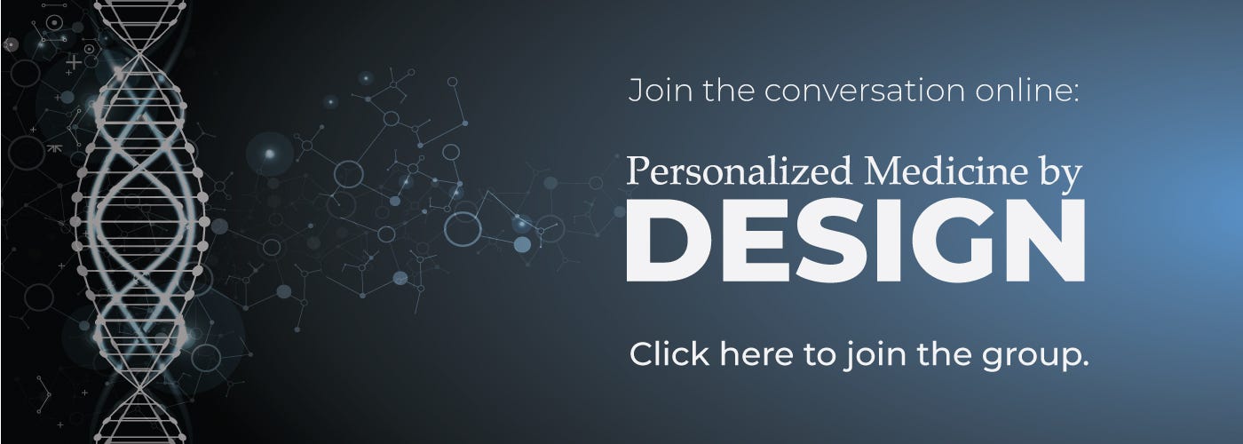 Personalized Medicine by Design. Putting personalization back into ...