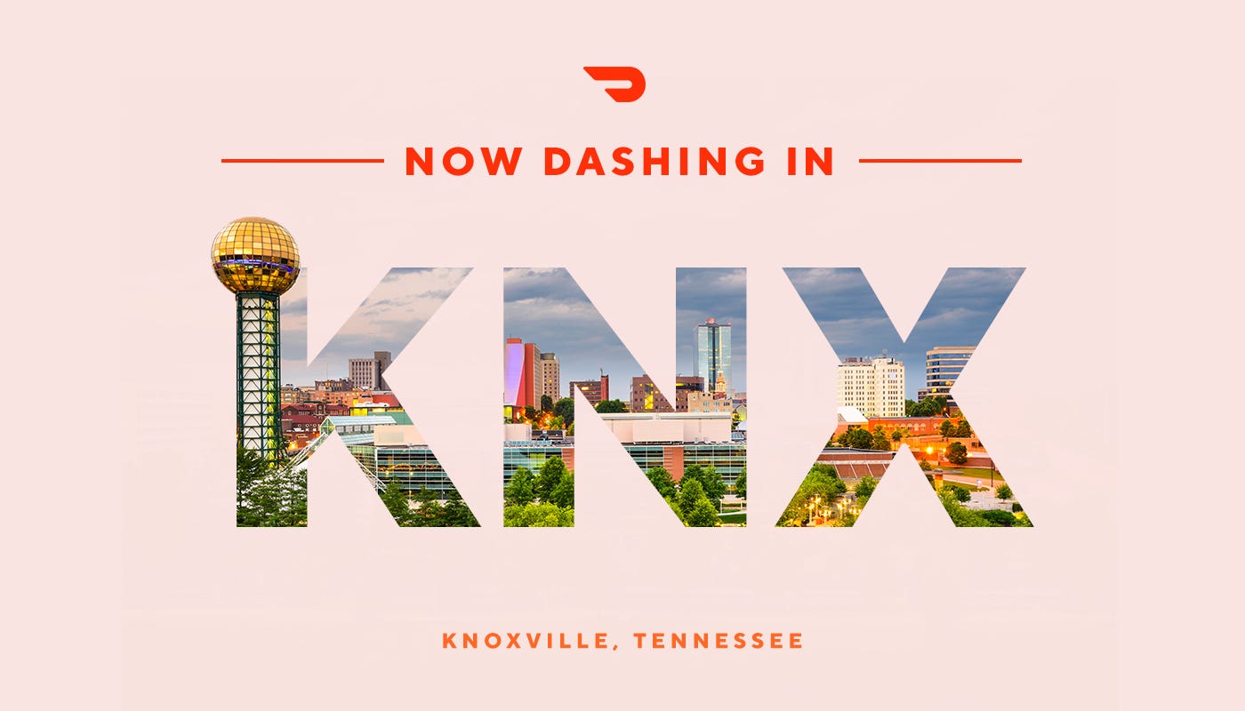 Now Dashing in Greenville, Knoxville and Syracuse DoorDash Medium