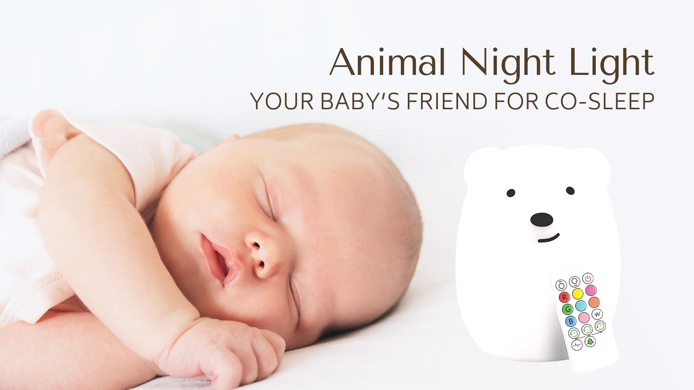 Lumipet Animal Night-Light, Your Baby’s Friend For Co-sleep