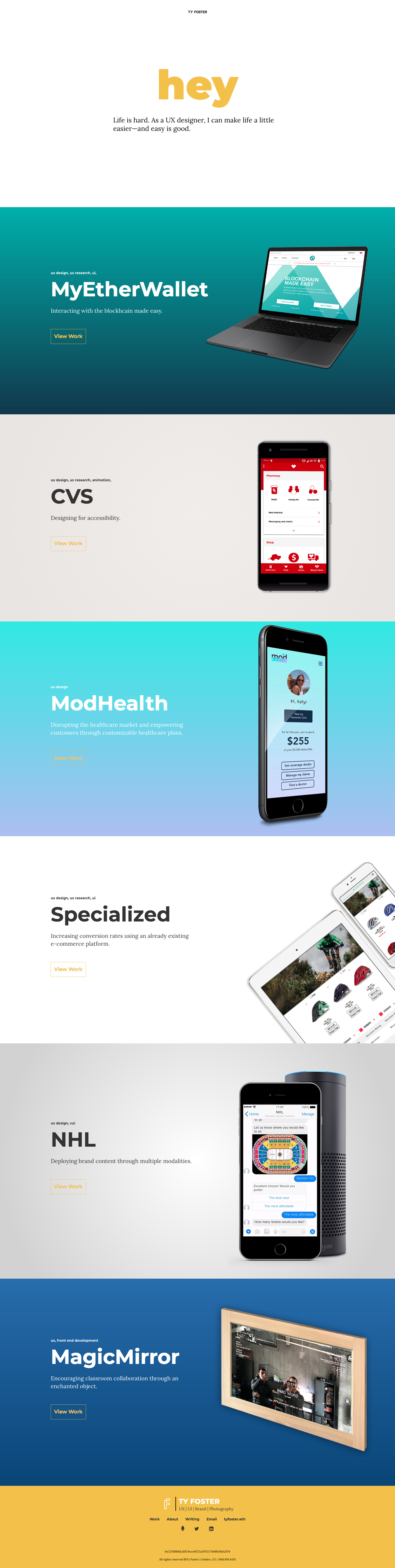UX Portfolio using Node js - RE: Write - Medium