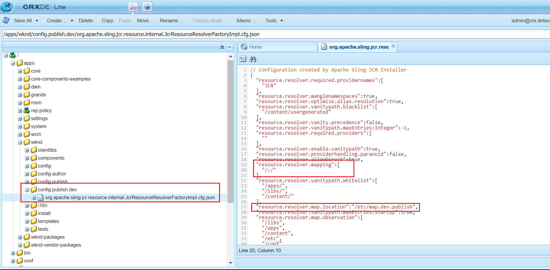 Solved: changing etc maps location in resource resolver fa - Adobe  Experience League Community - 420163