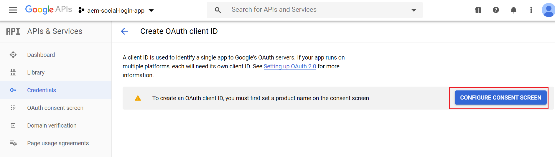 aem-social-login-with-google