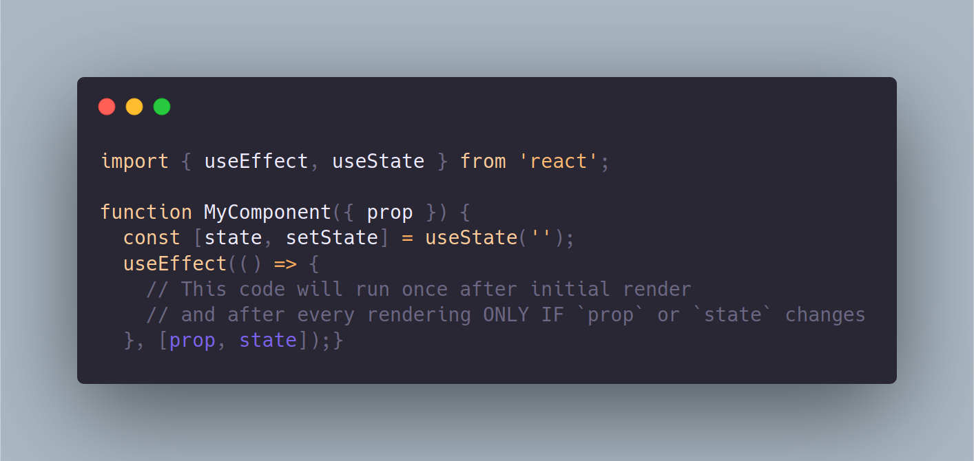 React Hooks: useEffect. Last time I wrote about the useState… | by Ray ...