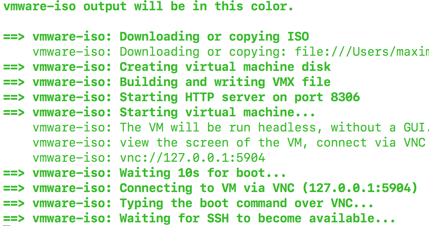 on Vsphere (Packer Part 1) by Maxime MATHERON Kuranda