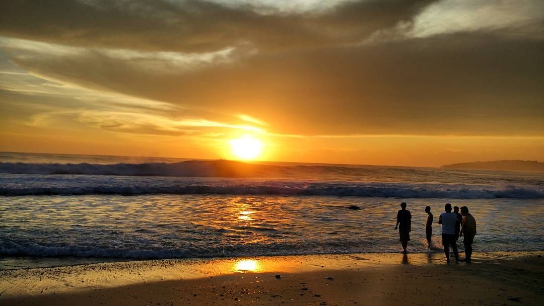 13+ Lukisan Pemandangan Sunset Di Pantai - Rudi Gambar