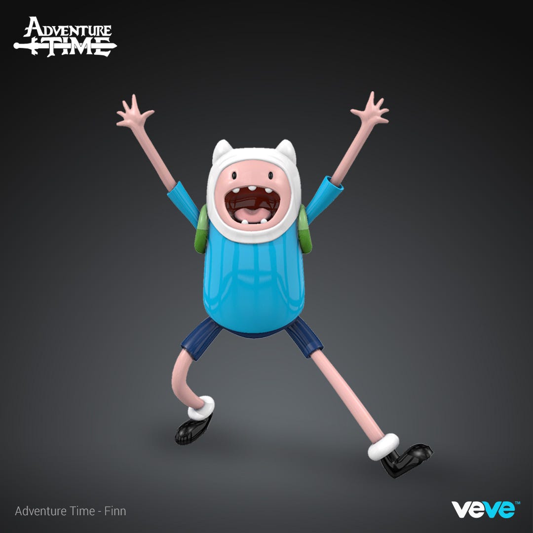 Adventure Time Series 1 Begin Your Collection Of Finn And By Veve Veve Medium