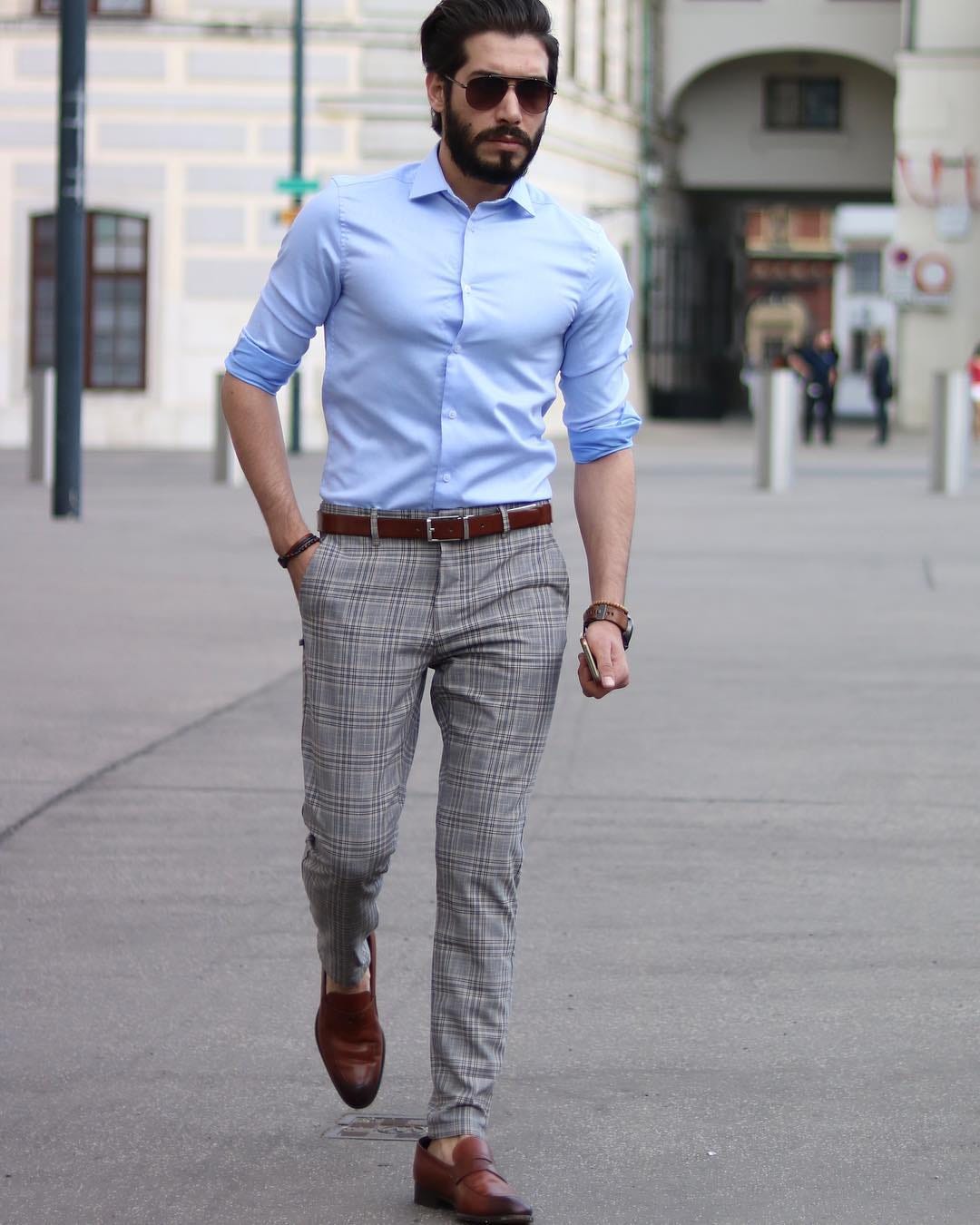 check pants with shirts