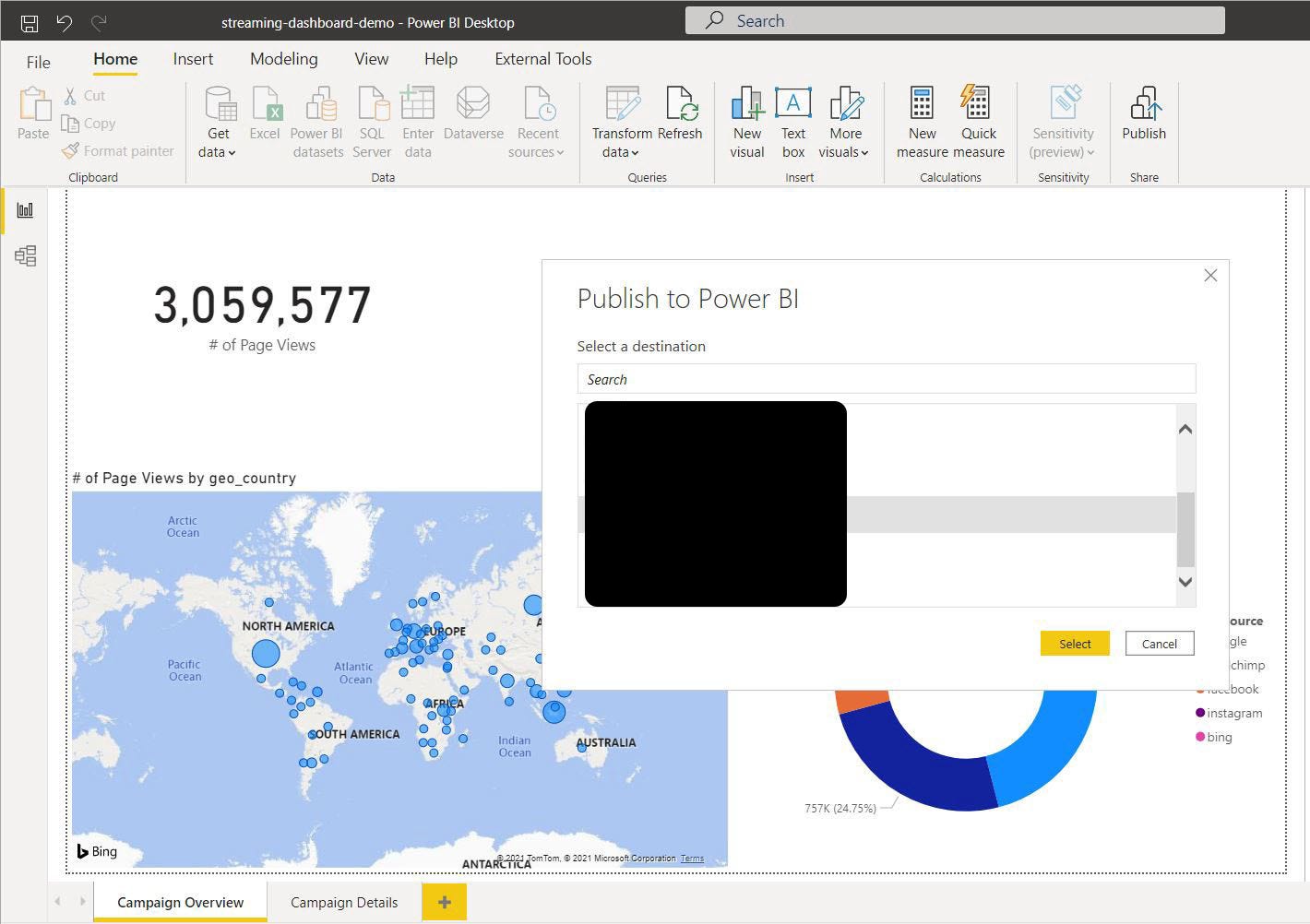 Minimum Viable Streaming Dashboard In Power Bi Part 3 By Nathan Cheng Towards Data Science Minimum Viable Streaming Dashboard In Power Bi Part 3 By Nathan Cheng Towards Data Science
