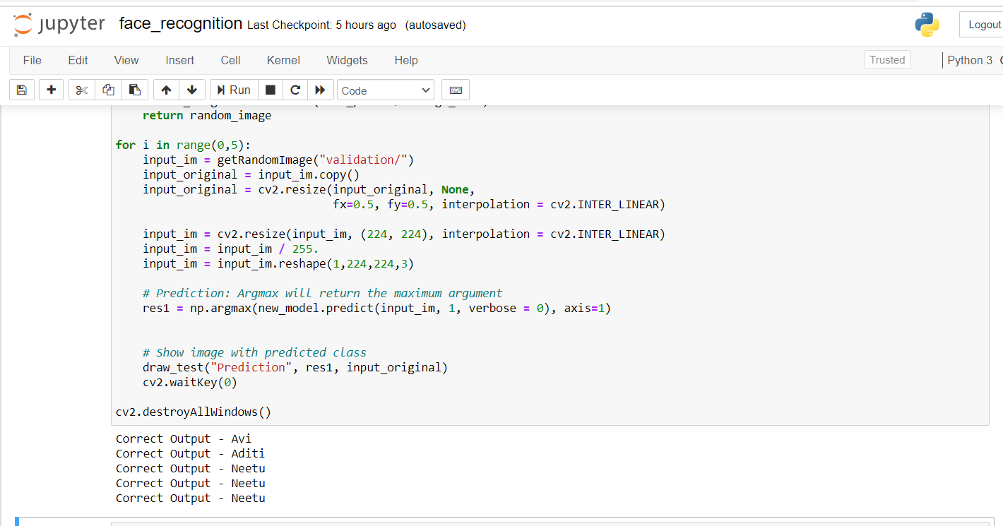 Face Recognition using Transfer Learning | by Aditi Nirmal | Medium