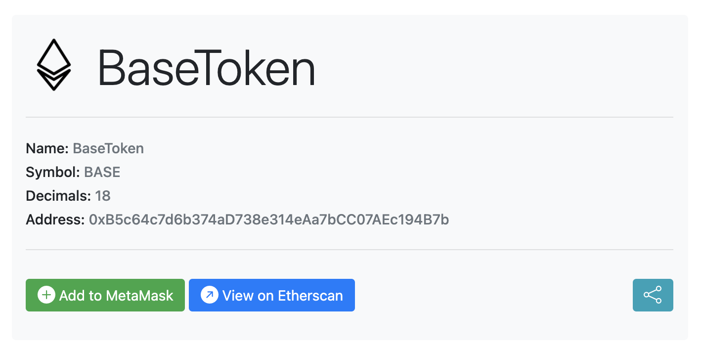 How to add Token to MetaMask. The simplest way to suggest adding your