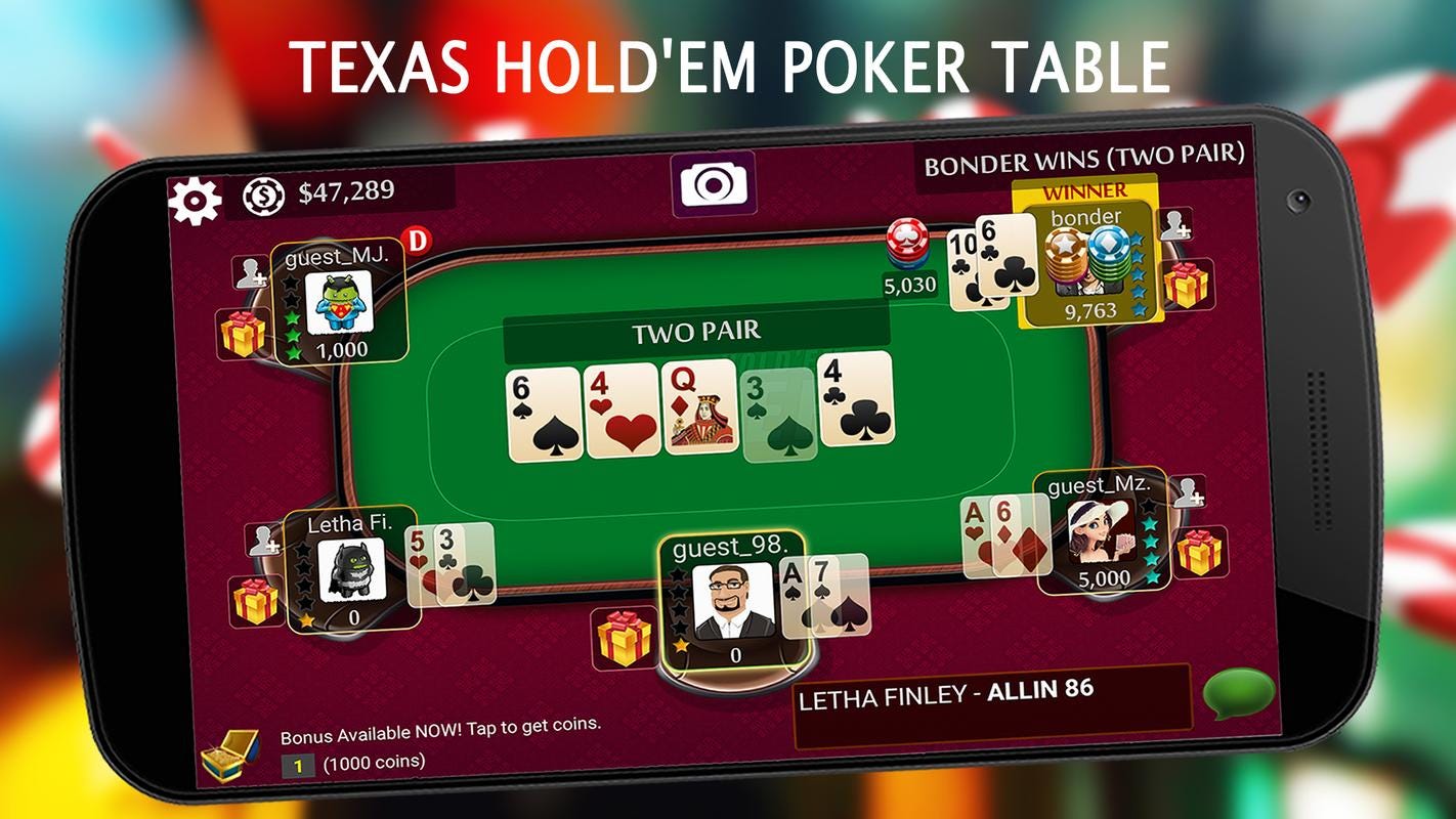Poker Texas Holdem online, free Multiplayer