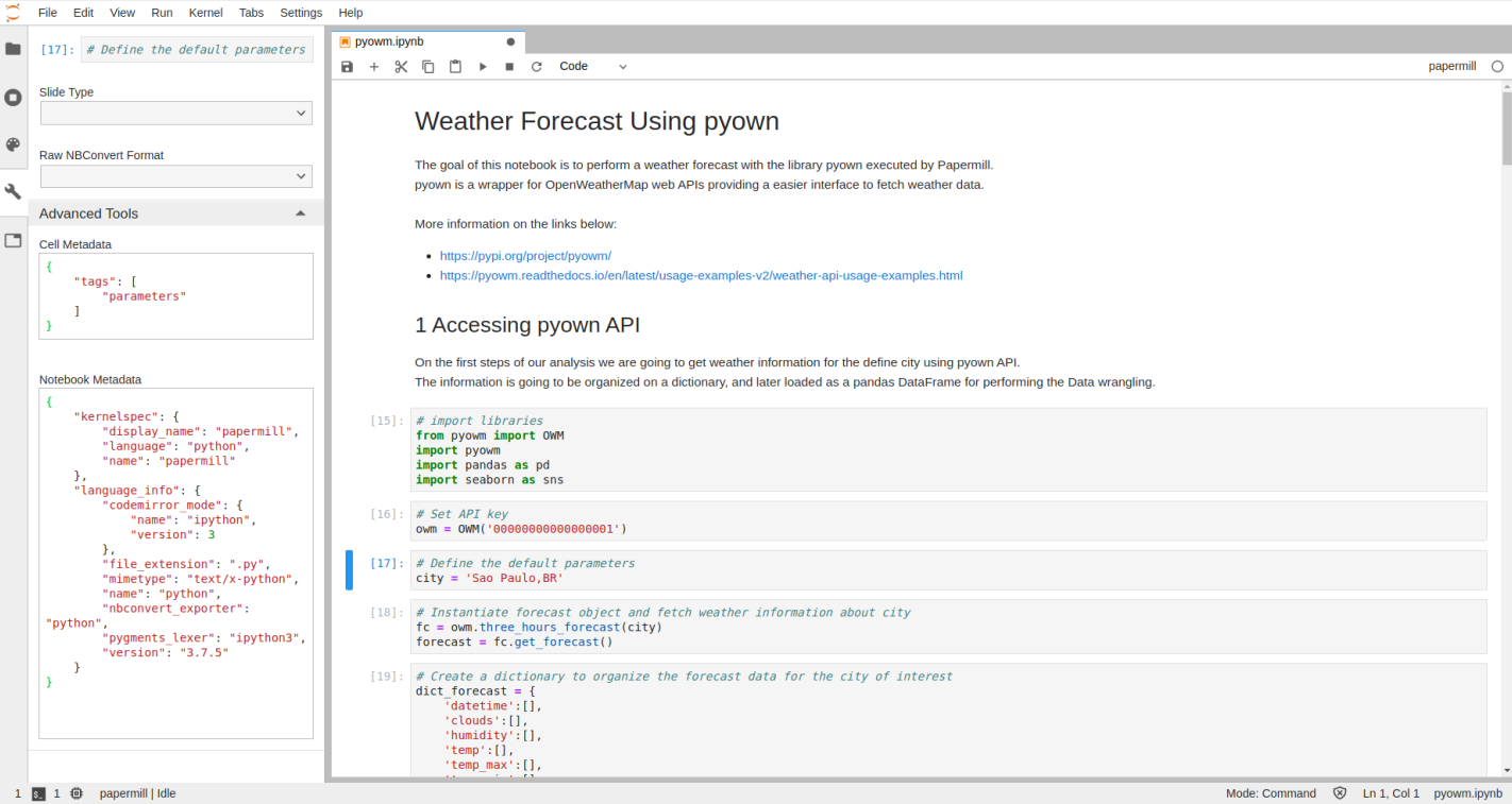 Introduction to Papermill. How to transform your Jupyter Notebook… by