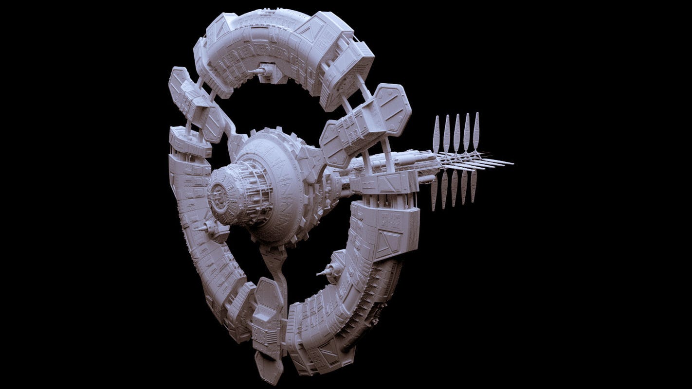 Free 3d Zenith Space Station Zenith Station 3d Model By Movieboxapp Medium