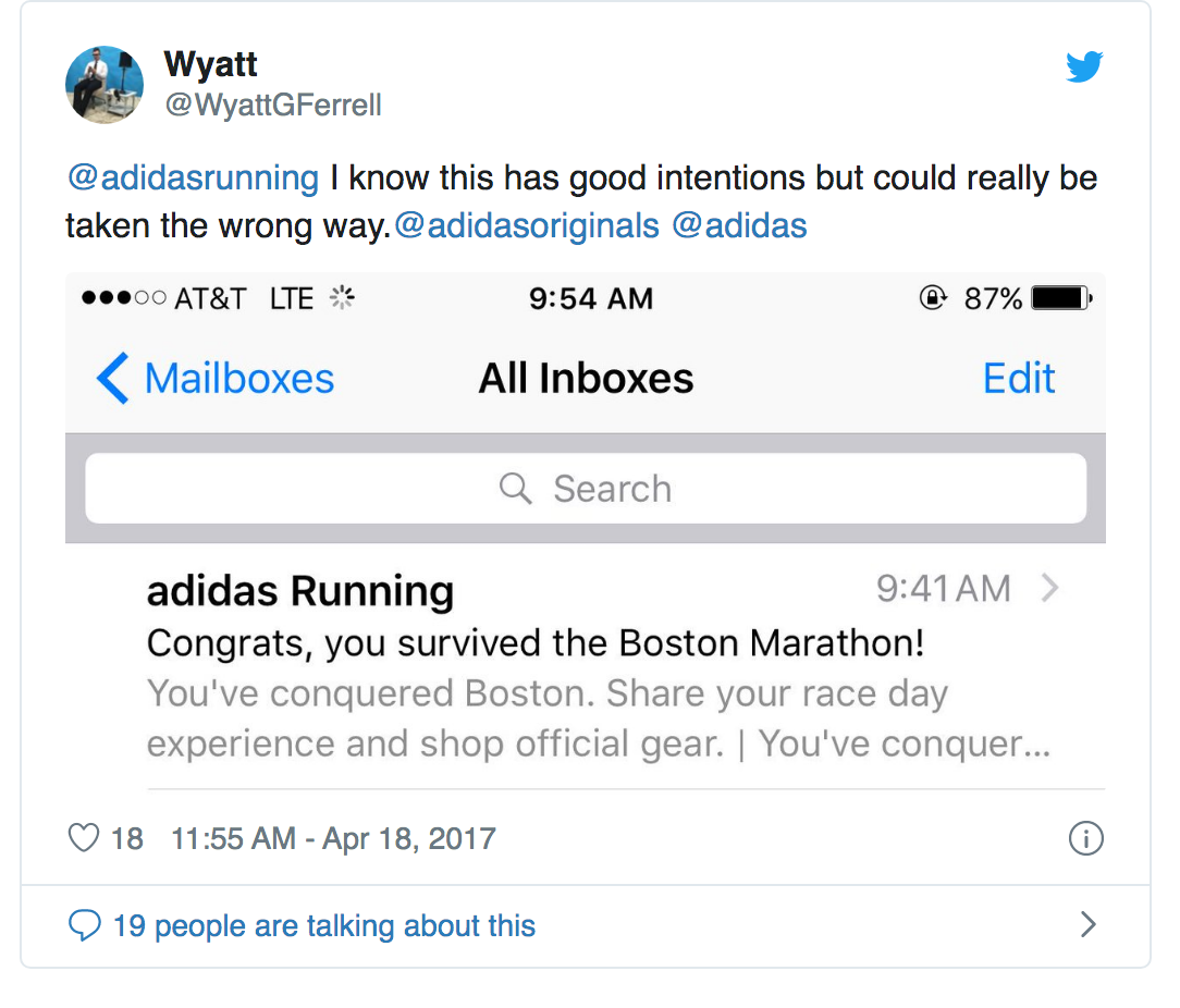 adidas boston email