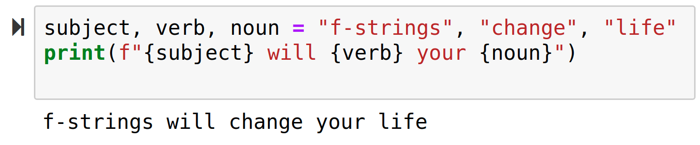 Why Is There An F In Front Of This String By Henry George Better Programming Medium