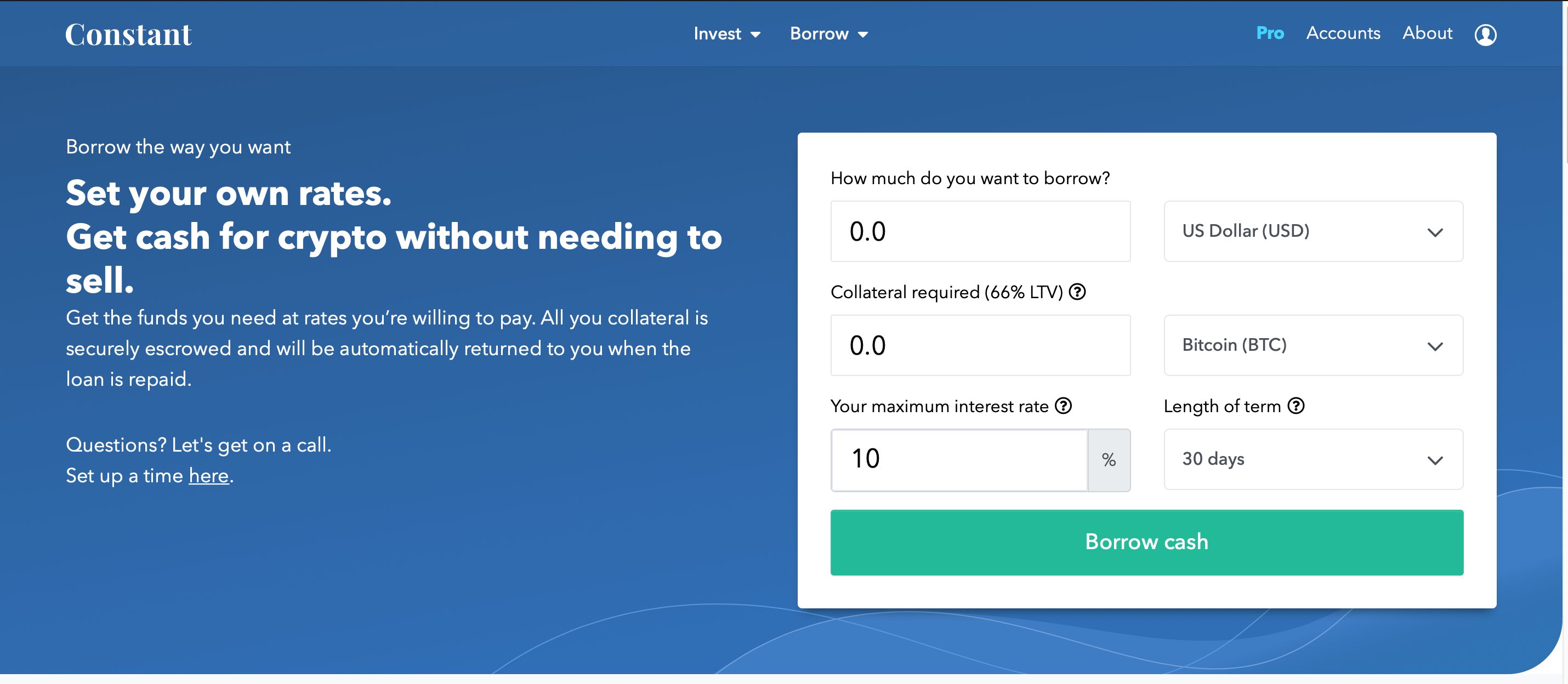How to Borrow Money Online Against Crypto - MyConstant Blog