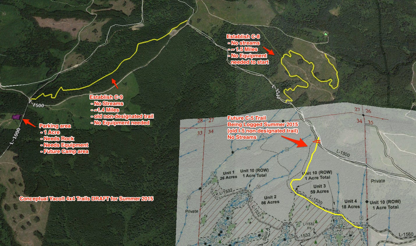 Reflections on Yacolt Burn 4x4 Trails by Jakob Perry DNR Trail