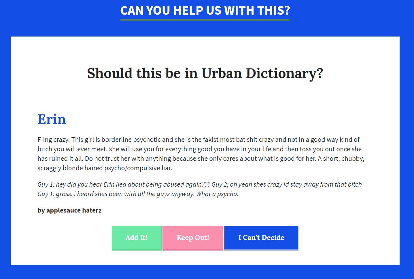 As A Curator For Urban Dictionary We Apologize To Everyone Named Karen By Hogan Torah Write Right Write Medium