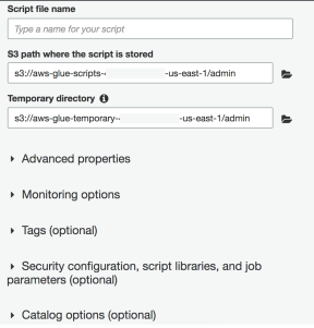 AWS Glue PySpark