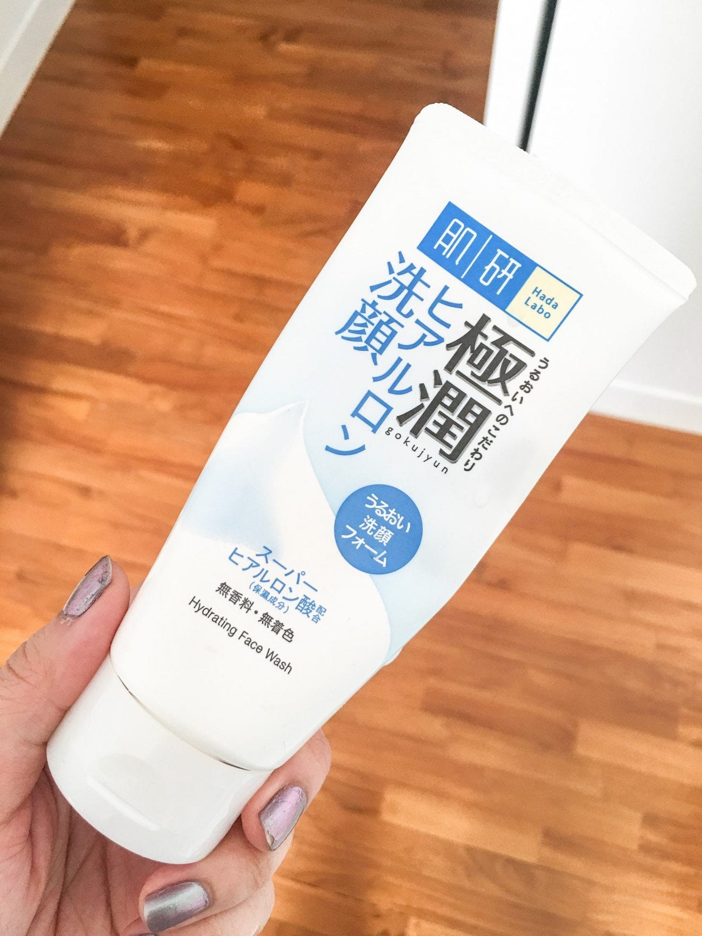 review hada labo cleanser