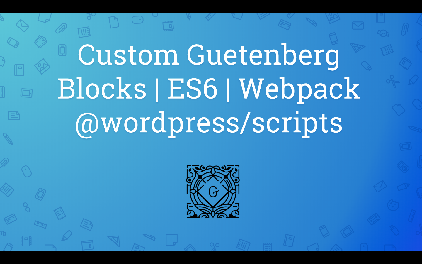 Download Custom Gutenberg Block Using Es6 Webpack Babel Wordpress Scripts Gutenberg Tutorial By Imran Sayed Medium PSD Mockup Templates