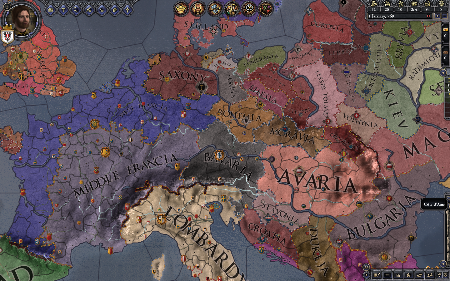 crusader kings 2 769 map