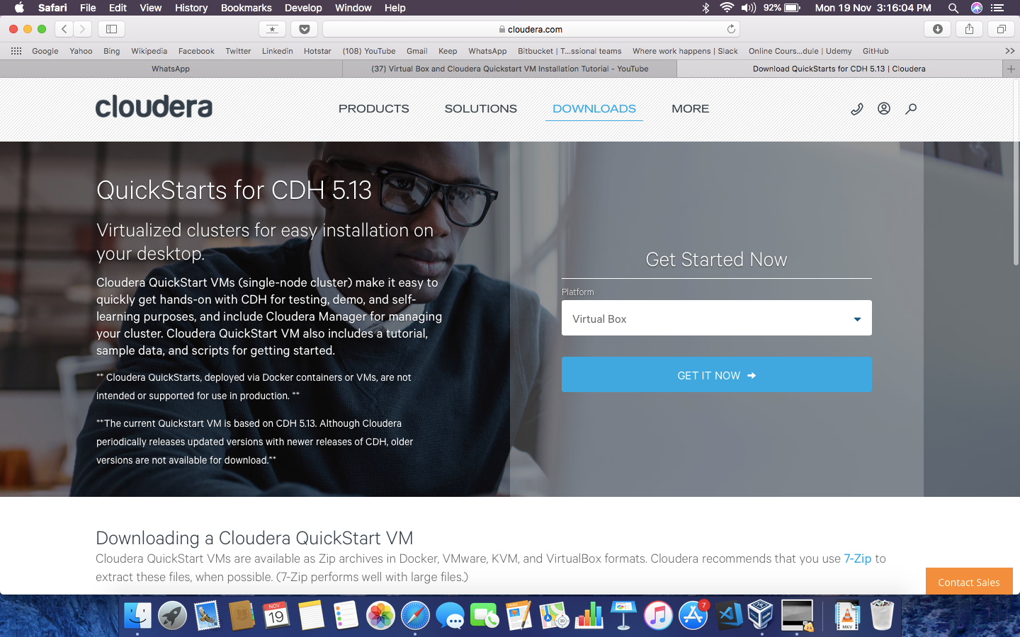 Cloudera quickstart vm 5.13.0 0 vmware