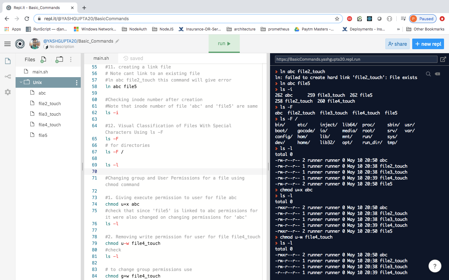 Linux Basic Commands 2 Today We Are Going To Learn About Unix By Yash Gupta Medium