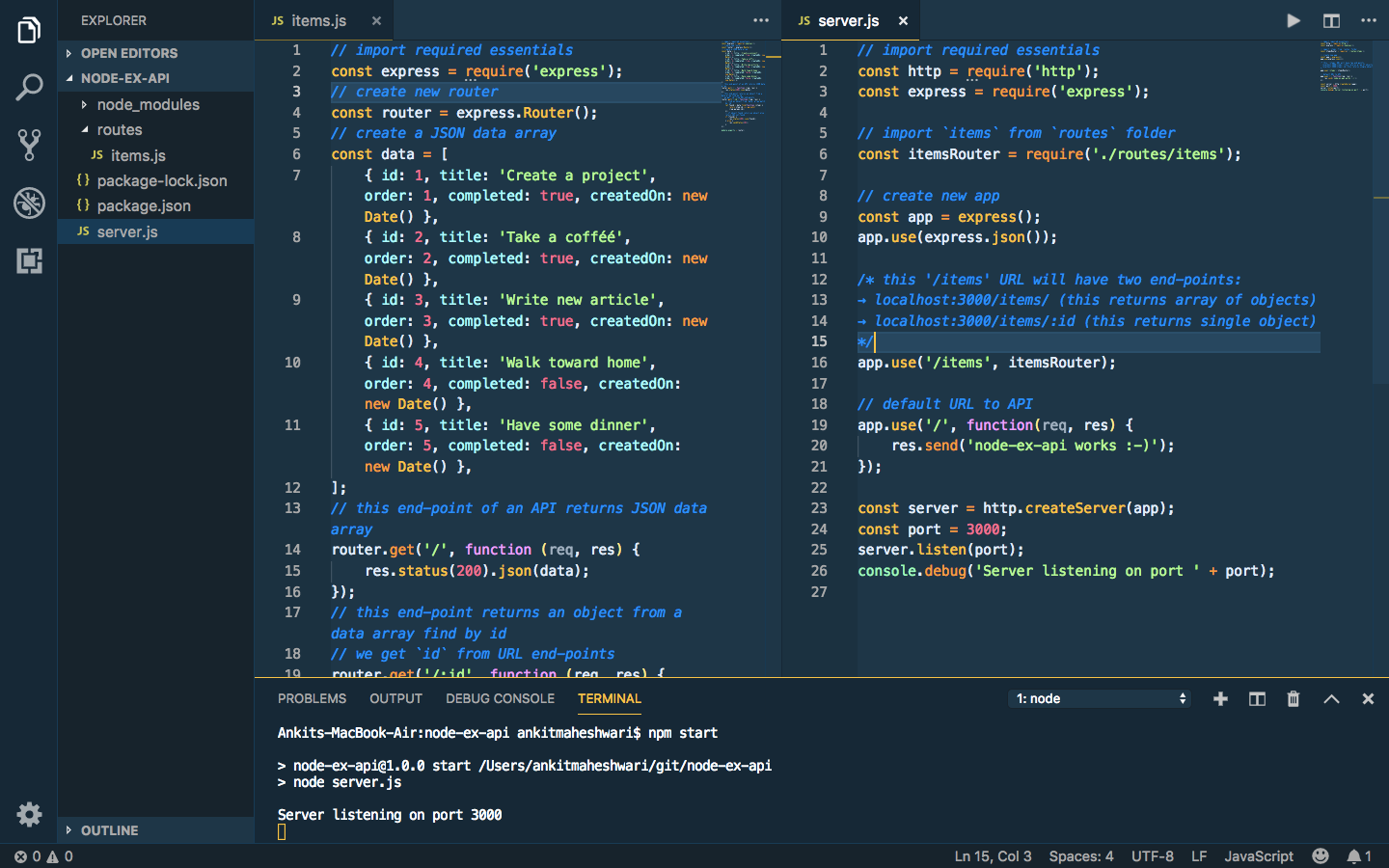 Create A Crud Rest Api With Node And Express Js By Ankit Maheshwari Javascript In Plain English Medium