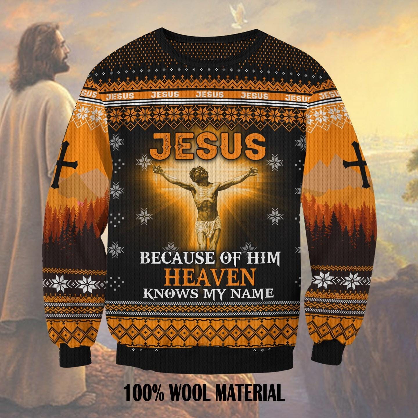 karl marx christmas sweater