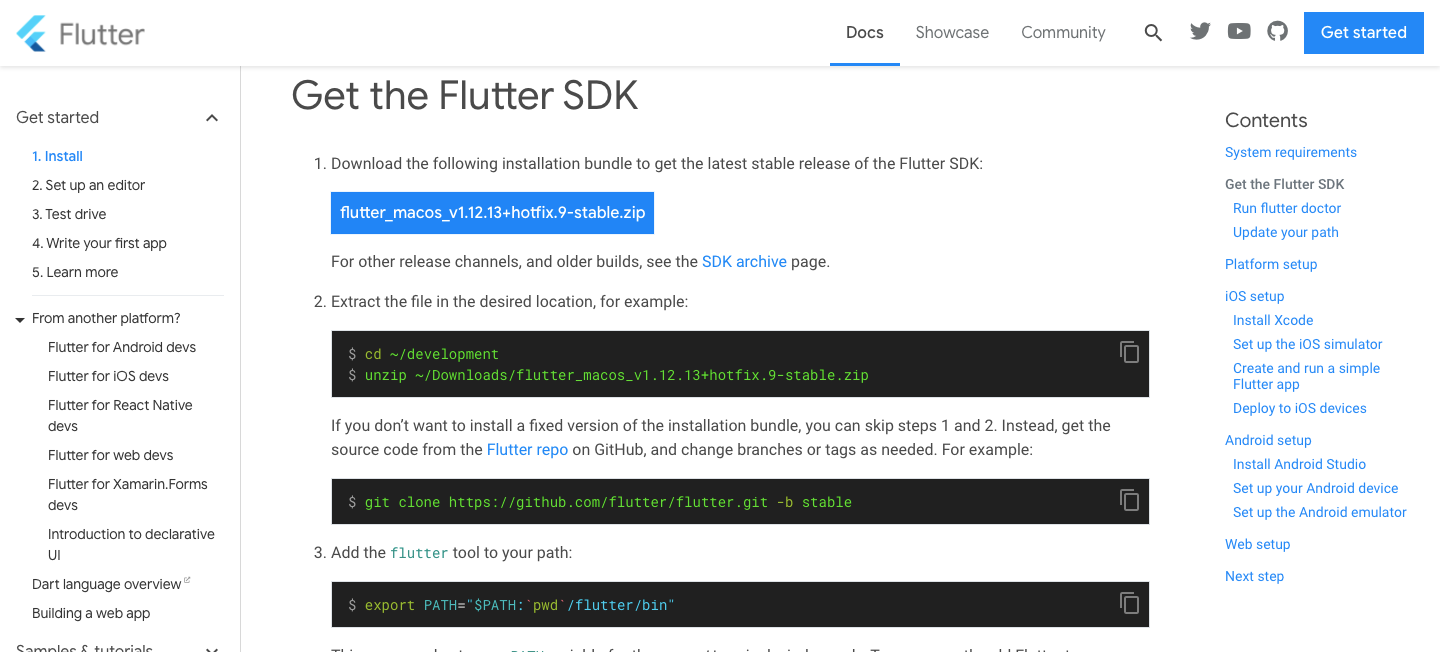 Flutter Installation on MacOs Catalina | by Cong Nguyen Dinh | The ...