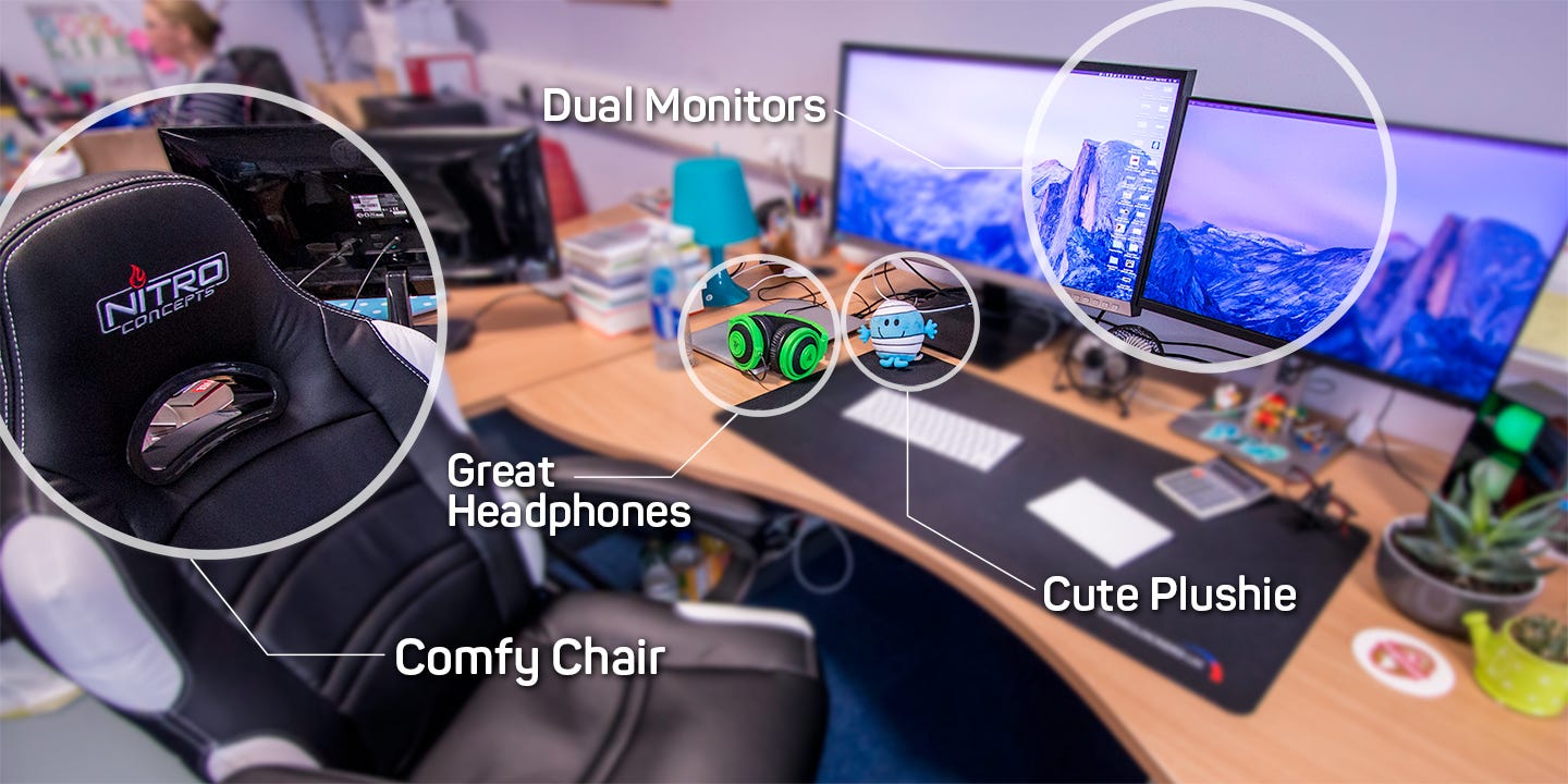 Developer Desk Essentials What you need at your workstation