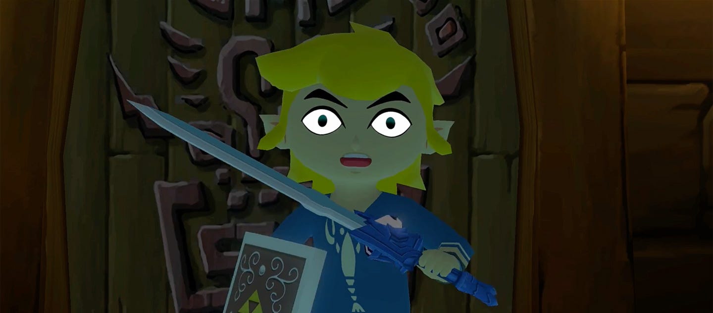 Zelda Wind Waker Link. 