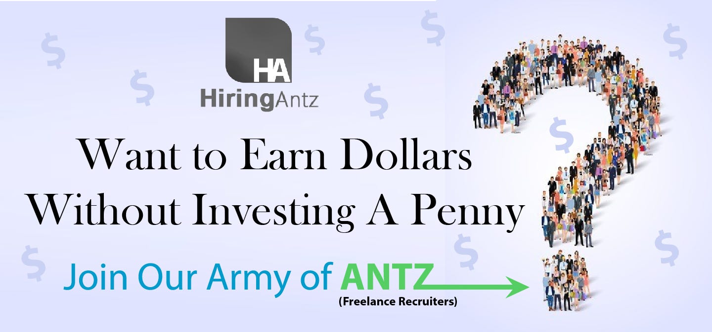 Know How Freelance Recruiter Jobs In Singapore Is An Ingenious Way As A Career Option By Hiring Antz Medium