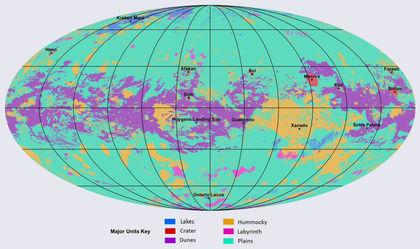 Mapping The Second Largest Moon Of Our Solar System