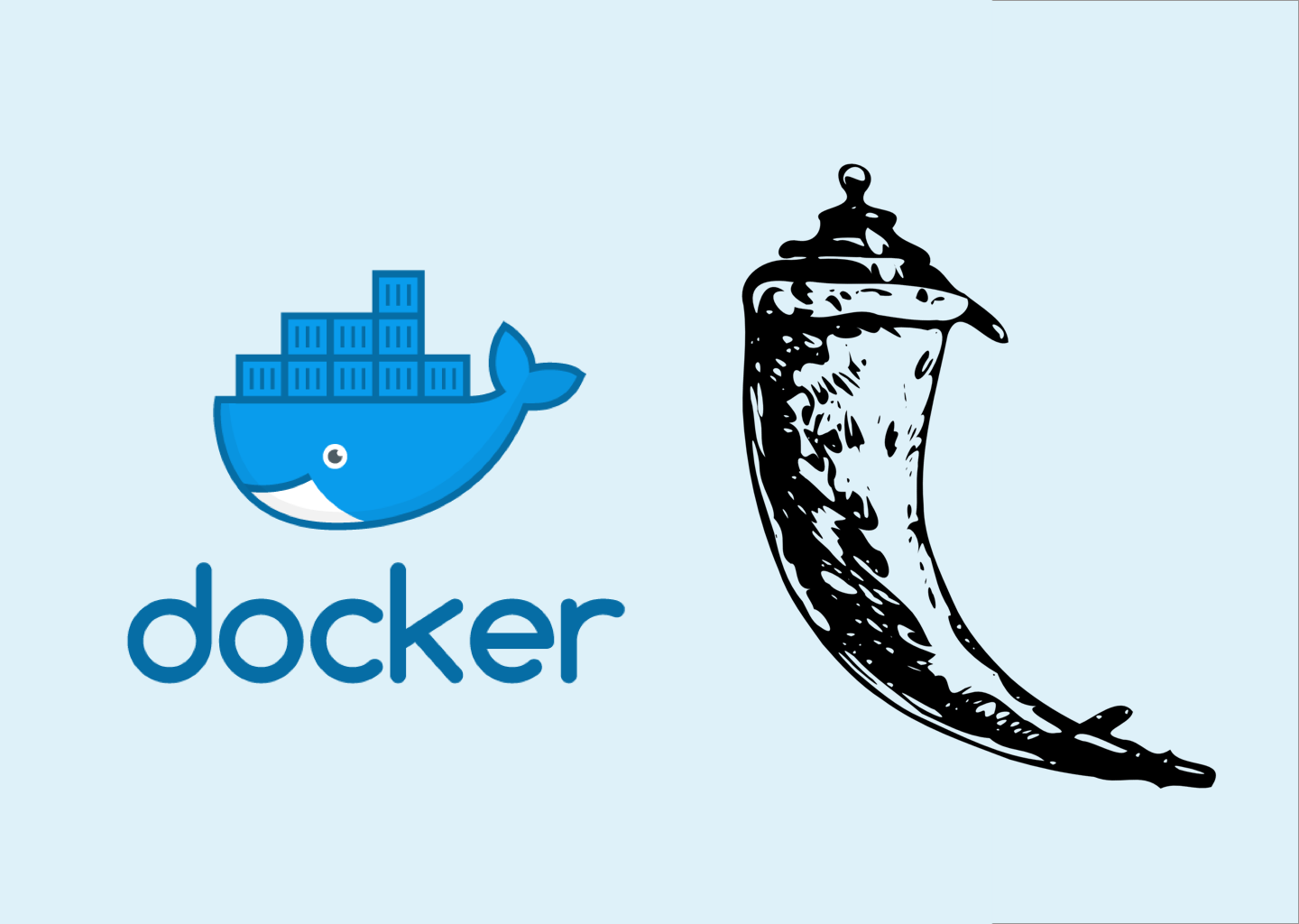Docker & Flask logo