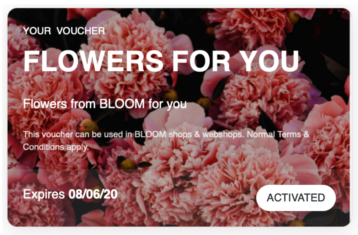 Reward your customers with Perk and Percentage discount vouchers by