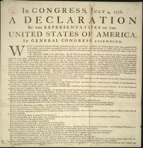 History Of Independence Day Was The Declaration Of Independence