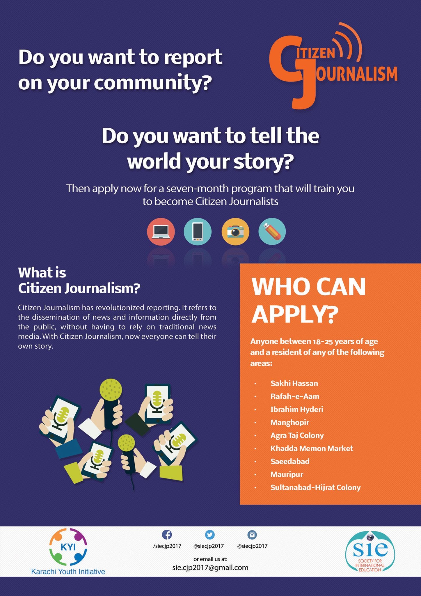 The Citizen Journalism Program Listening Post Collective Medium