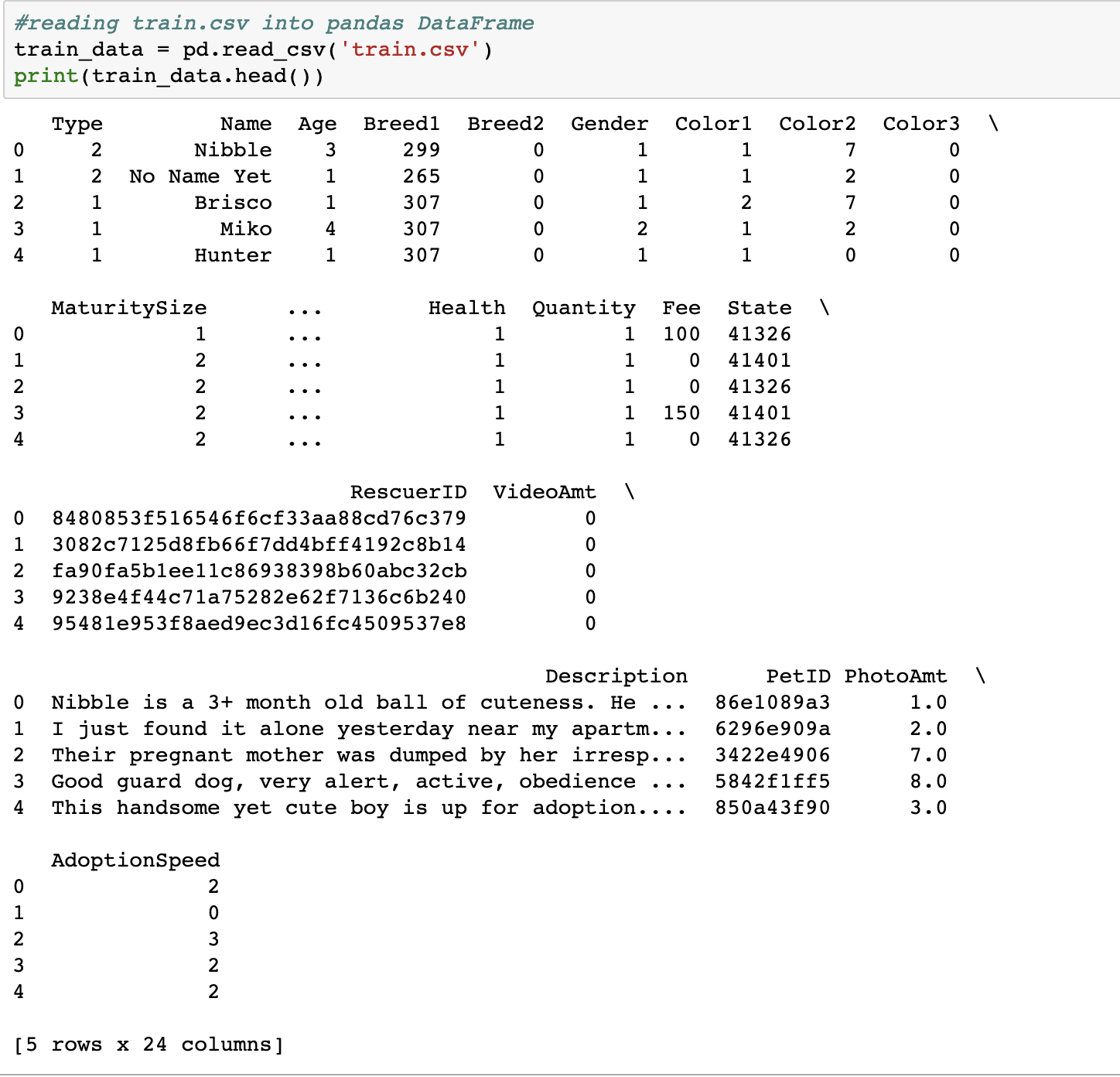 Predicting Pet Adoption Speed Using Python — Part I | by Richa Vala ...