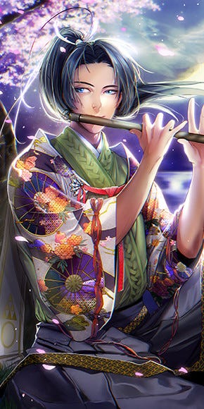 31 Magician コタロウ Kotaro 龍の旅団白虎隊所属の笛吹き 東方旅団の生き残り 白虎隊隊長であるバイフェンニャイ By Axel Mark Contract Servant Medium 31 Magician コタロウ Kotaro 龍の旅団白虎隊所属の笛吹き 東方旅団の生き残り 白虎隊隊長であるバイフェンニャイ By Axel Mark Contract Servant Medium