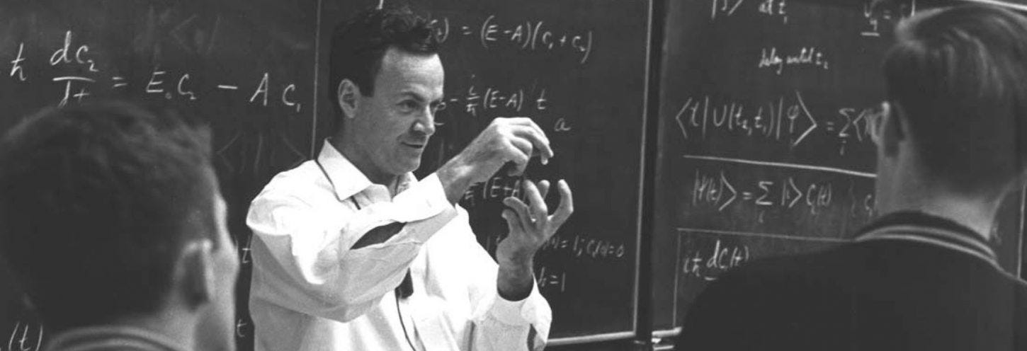 “If you think you understand quantum mechanics, you don’t understand quantum mechanics.” — Richard Feynman (1918–1988)