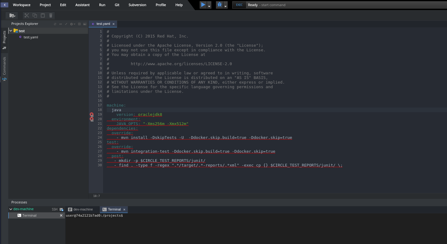 YAML Language Server Integration in Che by Josh Pinkney Eclipse Che Blog Medium