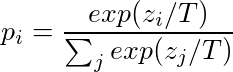 output distribution of the parent model