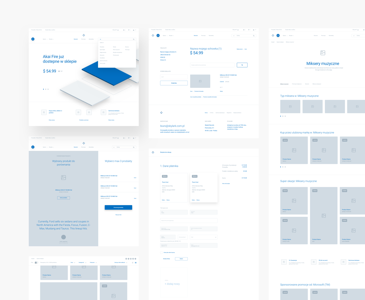 Getting Started With Wireframing 20 Wireframe Examples From Sketch To By Monica Galvan Ux Planet