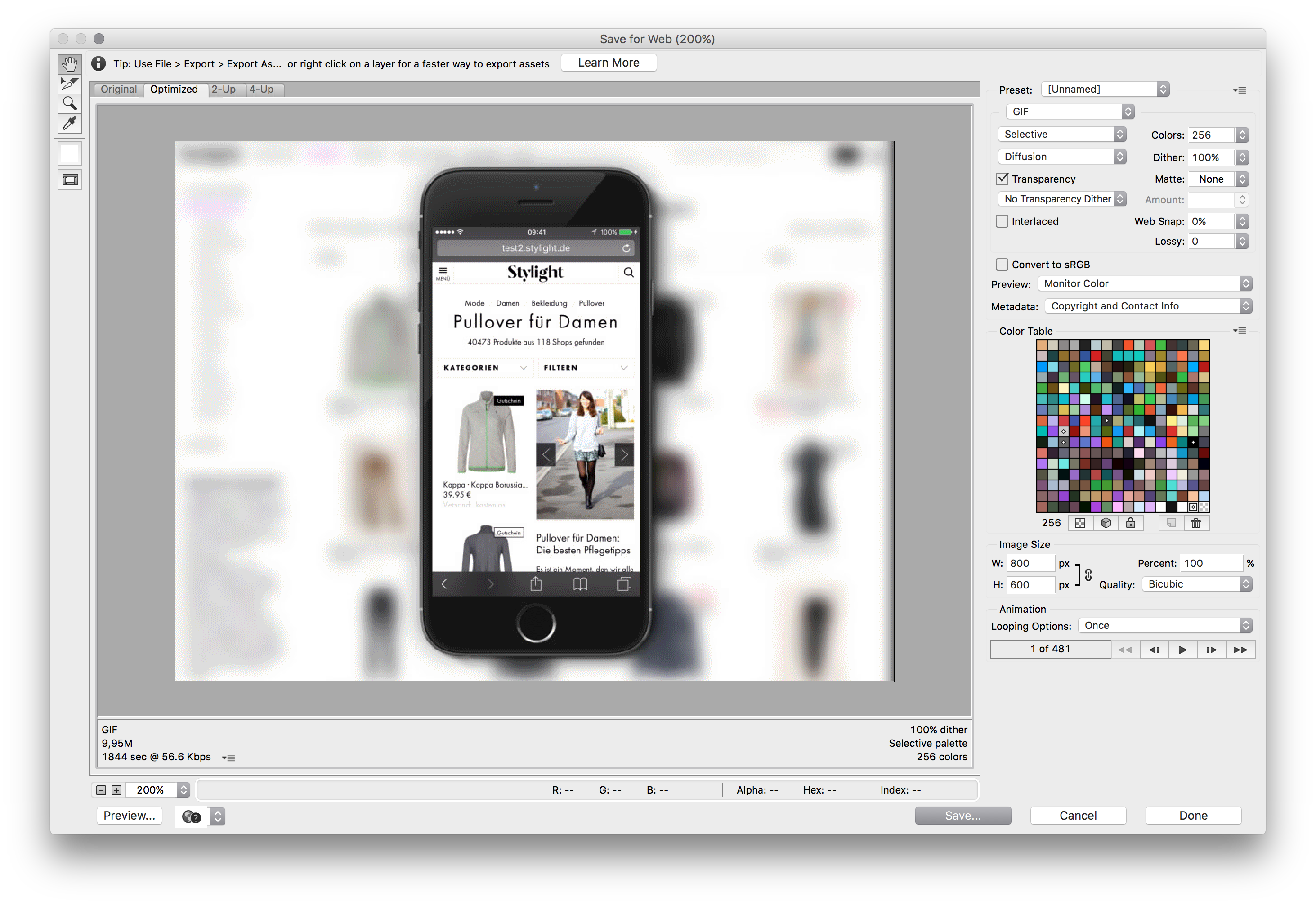 How To Create A Gif For Dribbble Starting From Your Mobile Prototype