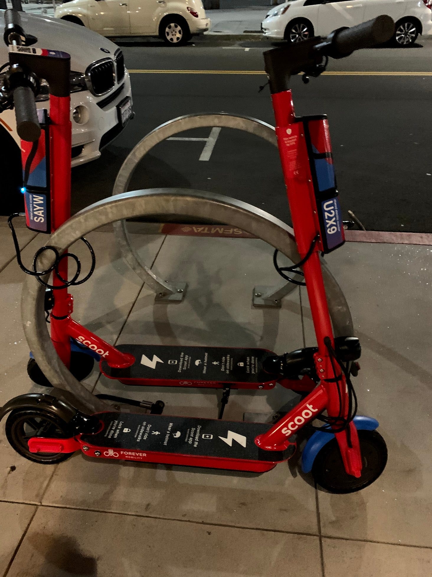jump scooter charging