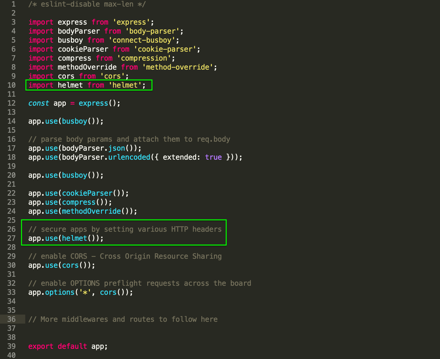 How We Improved our Node.js Application Security Grade from F to A by