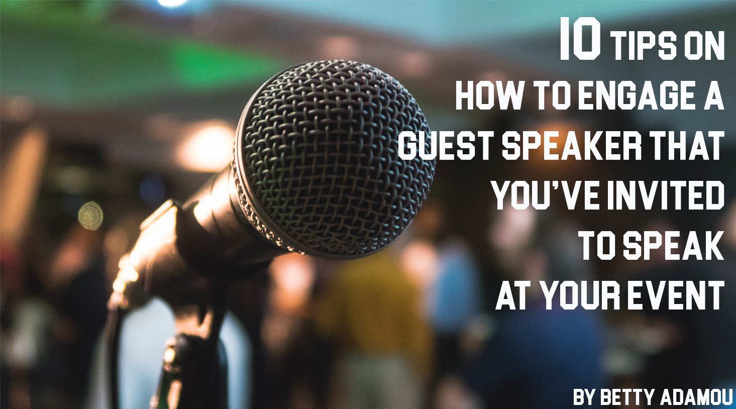 a guest speaker
