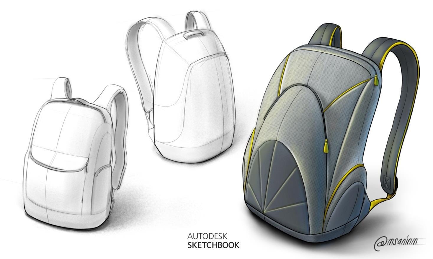 Download Product Design Sketching Four-Part Process: Line Art, Shading, Color, Highlights